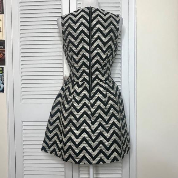 NWT Love 21 Fit & Flare White & Black Dress - S - Picture 3 of 3